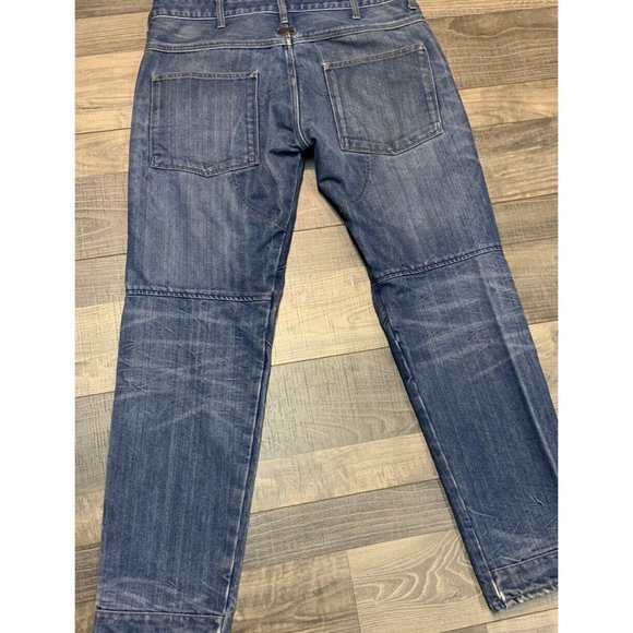 G-Star RAW Men's US 30(31)x30(29) Blue Deconstructed 3D Low Tapered Jeans - Picture 5 of 10